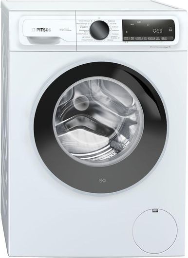Πλυντήριο / Στεγνωτήριο Ρούχων Pitsos WDP14C09GR 9kg / 5kg Ατμού 1400 Στροφές
