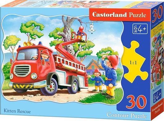 Παζλ 2D Castorland Παζλ Παιδικό Puzzle Kitten Rescue 30pcs για 4+ Ετών Castorland για 4+ Ετών