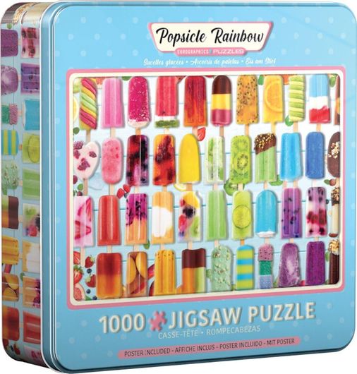 Puzzle Popsicle Rainbow 2D 1000 Κομμάτια