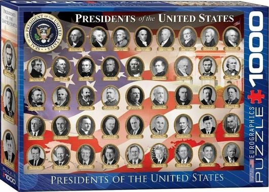 Puzzle Presidents of the United States 2D 1000 Κομμάτια