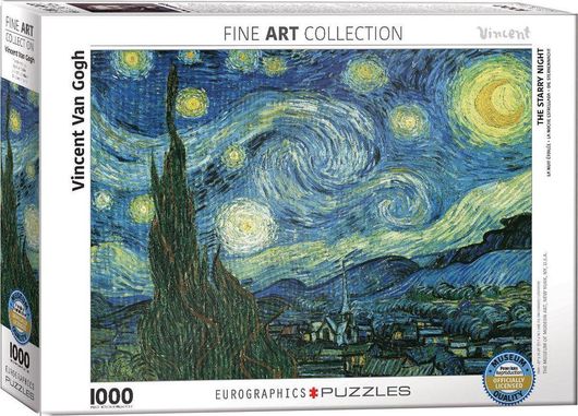 Puzzle Starry Night by Van Gogh 2D 1000 Κομμάτια