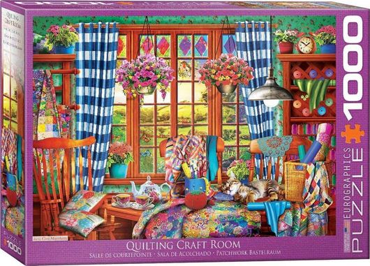 Puzzle Quilting Craft Room Ciro Marchetti 2D 1000 Κομμάτια