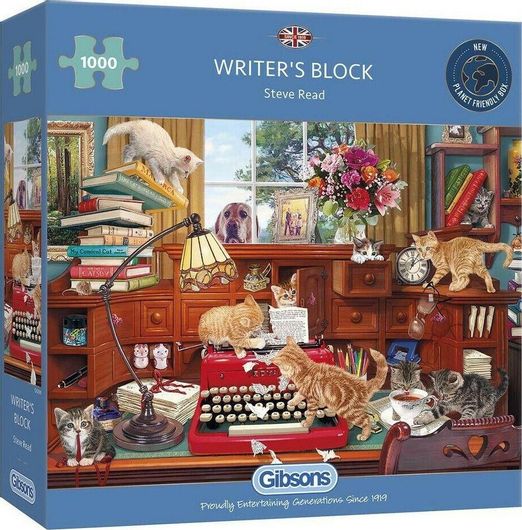 Puzzle Writer's Block 2D 1000 Κομμάτια