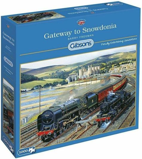 Puzzle Gateway to Snowdonia 2D 1000 Κομμάτια