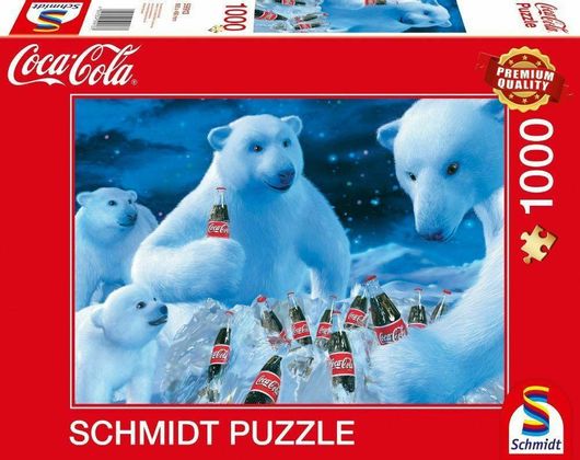 Puzzle Coca Cola History 2D 1000 Κομμάτια