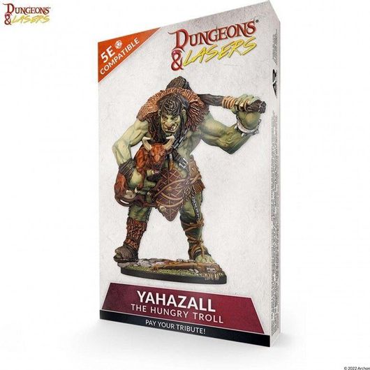 Unpainted Figure Archon Studio Yahazzal The Hungry Troll