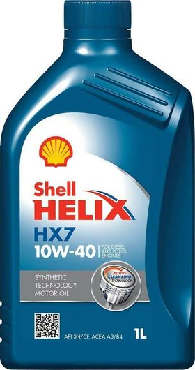 Συνθετικό Λάδι Αυτοκινήτου Shell Helix HX7 10W-40 B4 1lt