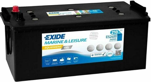 Μπαταρία Σκάφους / Φορτηγού Exide με Χωρητικότητα 210Ah & CCA 210A