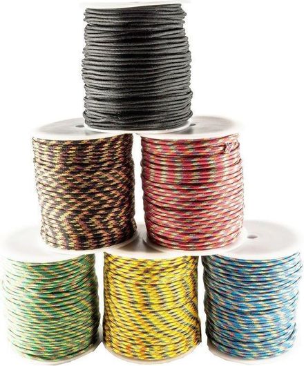 Σχοινί Αρτάνι Πολυεστέρ 3.5mm 100m Μάυρο