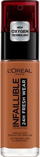 Foundation L'Oreal Paris Infaillible 24H Fresh Wear Liquid 355 Terre de Sienne 30ml