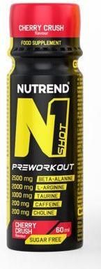 Nutrend N1 Shot Συμπλήρωμα Pre Workout 60ml Cherry Crush