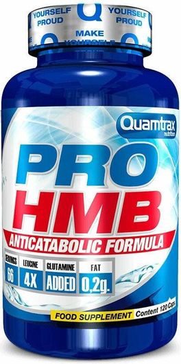 Quamtrax Nutrition Pro HMB Anticatabolic Formula 120 Κάψουλες