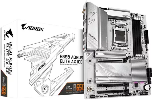 Μητρική Κάρτα Gigabyte B650 Aorus Elite AX ICE Wi-Fi ATX με AMD AM5 Socket Μαύρο