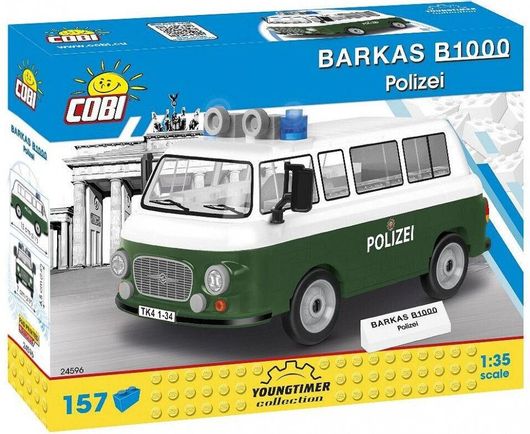 Τουβλάκια Cobi Barkas B1000 Police Σετ 157τμχ για 5+ Ετών