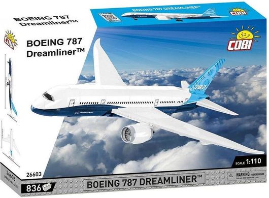 Τουβλάκια Cobi Boeing 787-8 Dreamliner Σετ 836τμχ για 9+ Ετών