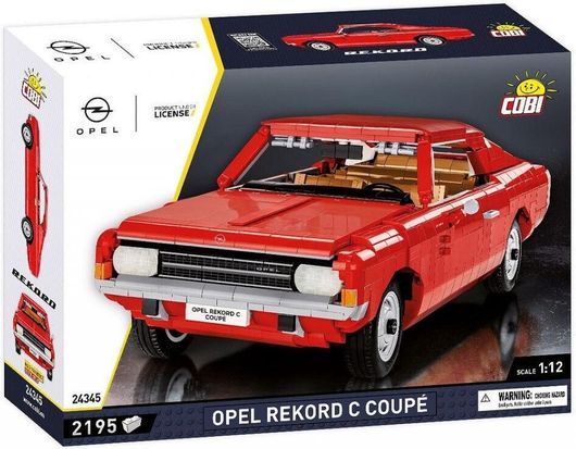 Τουβλάκια Cobi Opel Rekord C Coupe Σετ 2195τμχ για 11+ Ετών