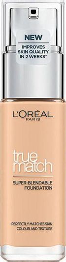 Foundation L'Oreal Paris True Match Super Blendable Liquid Make Up SPF17 1.5N Linen 30ml