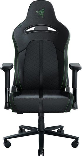 Καρέκλα Gaming Razer Enki X Δερματίνης με Ρυθμιζόμενα Μπράτσα Μαύρο / Πράσινο