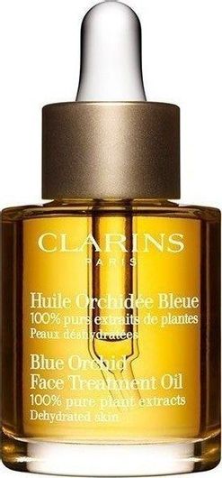 Λάδι Προσώπου Clarinsυ Blue Orchid με Βιταμίνη Ε για Λάμψη & Ενυδάτωση 30ml