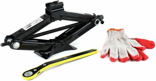 Γρύλος Αυτοκινήτου AMiO 02478 Μηχανικός Ψαλιδωτός με Δυνατότητα Ανύψωσης έως 39cm & Φορτίο Βάρους έως 1.5ton