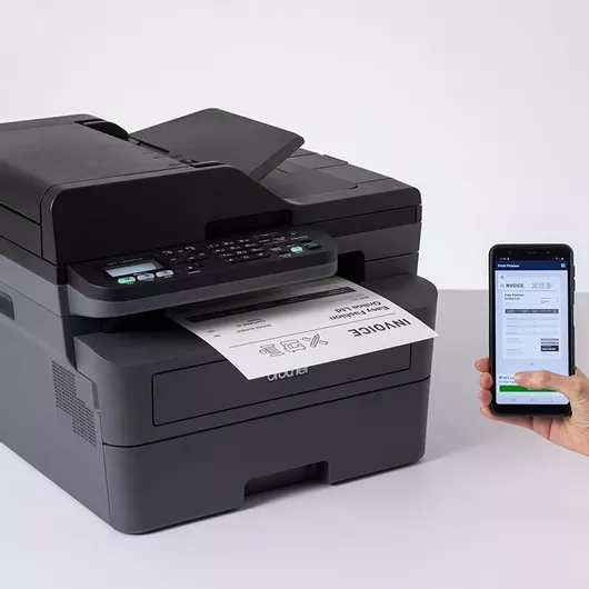 Brother MFC-L2800DW Πολυμηχάνημα Laser με WiFi & Mobile Print Μαύρο