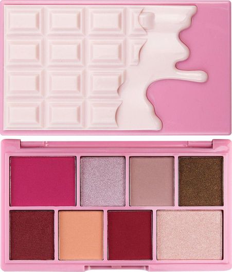 Παλέτα Σκιών Revolution Beauty Ι Heart Chocolate Mini σε Στερεή Μορφή Rose Cream 10.2gr