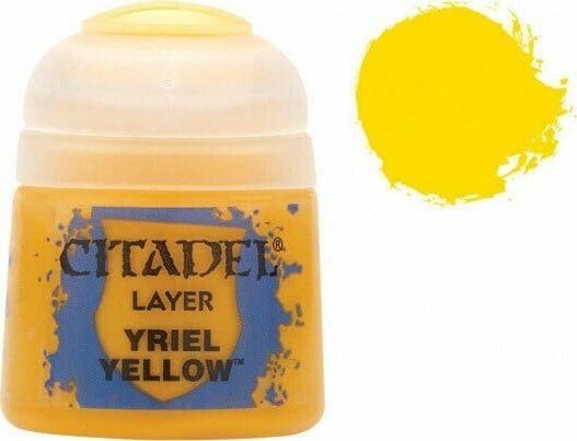 Χρώμα Μοντελισμού Citadel Layer 12ml Yriel Yellow