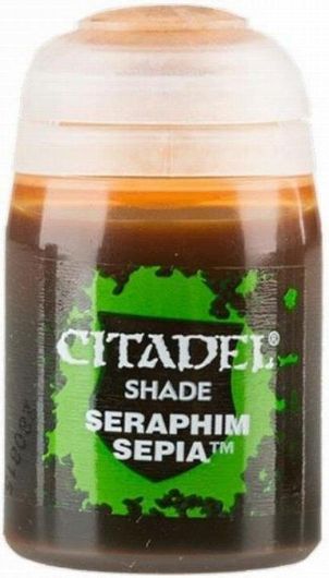 Χρώμα Μοντελισμού Citadel Shade 18ml Seraphim Sepia