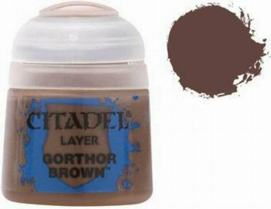 Χρώμα Μοντελισμού Citadel Layer 12ml Gorthor Brown