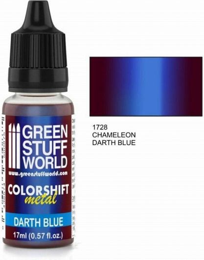 Χρώμα Μοντελισμού Green Stuff World Colorshift Metal 17ml Darth Blue