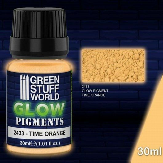 Χρώμα Μοντελισμού Green Stuff World Glow Pigment 30ml Time Orange