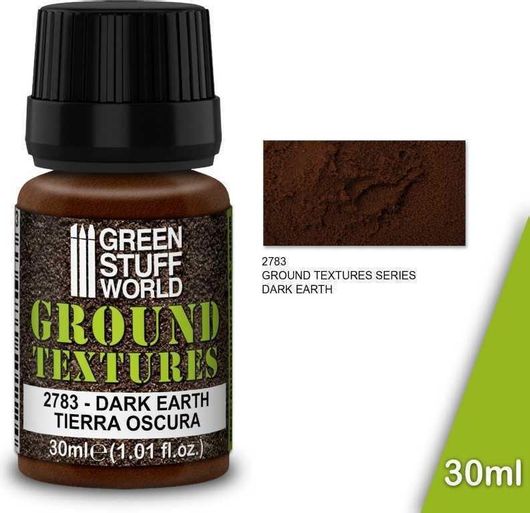 Χρώμα Μοντελισμού Acrylic Ground Texture 30ml Dark Earth