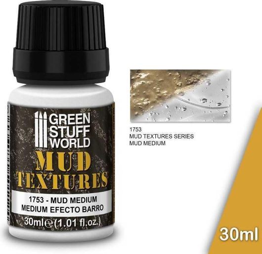 Χρώμα Μοντελισμού Green Stuff World Mud Texture 30ml Mud Medium
