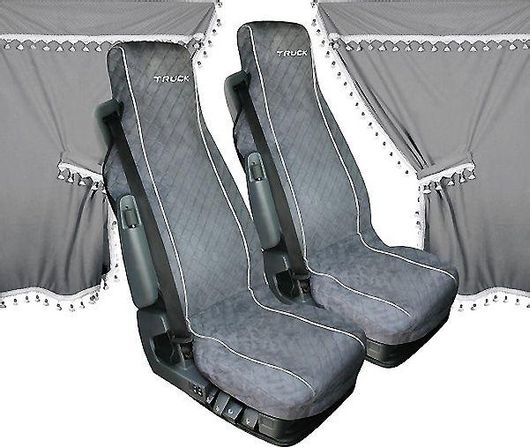 Καλύμματα Φορτηγού Lampa Microfiber Melissa Σετ 11τμχ Γκρι