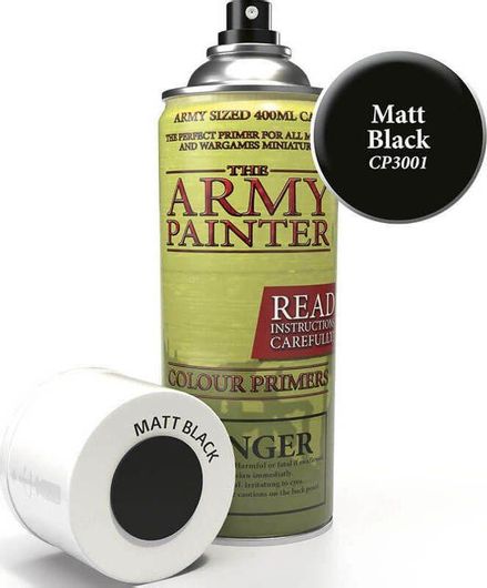 Primer The Army Painter Colour Spray 400ml Matt Black