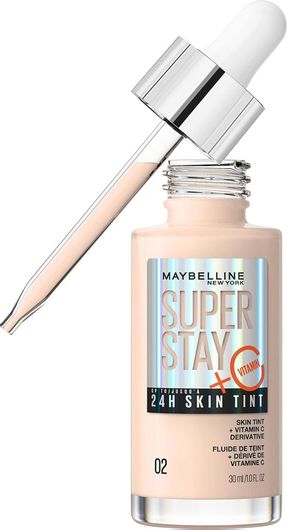 Foundation Maybelline Super Stay Skin Tint Liquid Make Up 02 30ml