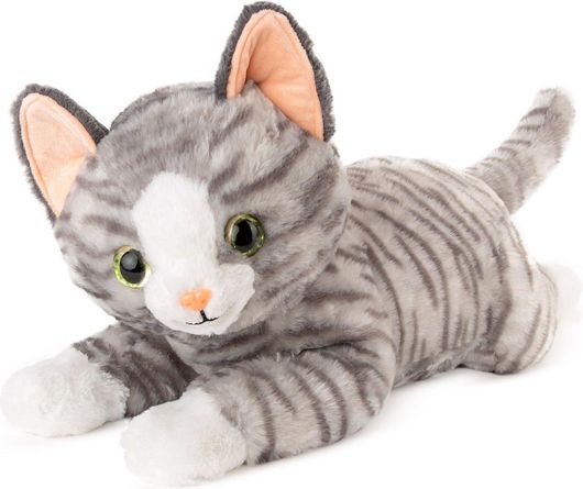 Λούτρινο Amek Toys Γατάκι 50cm για 3+ Ετών Γκρι
