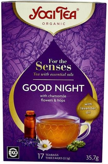 Μείγμα Βοτάνων Yogi Tea Good Night 17 Φακελάκια 35.17gr