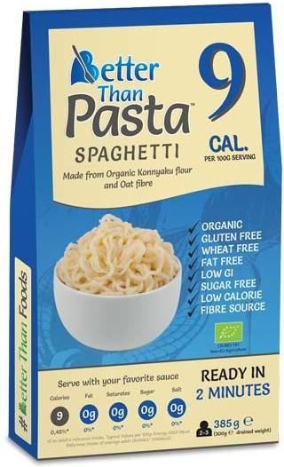 Spaghetti Better Than Foods Konjac Βιολογικά Χωρίς Γλουτένη 385gr