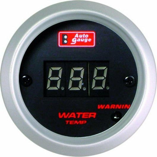 Όργανο Θερμοκρασίας Νερού Αυτοκινήτου Auto Gauge Ψηφιακό Μαύρο