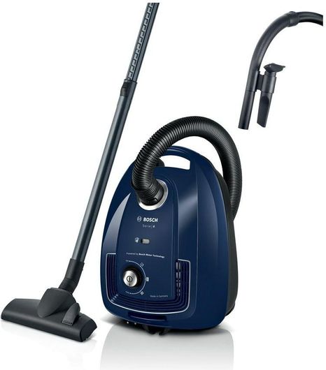 Ηλεκτρική Σκούπα Bosch BGL38BU1 600W με Σακούλα 4lt Μπλε
