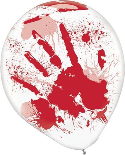 Μπαλόνια Halloween 10 Σετ 6τμχ Πολύχρωμο