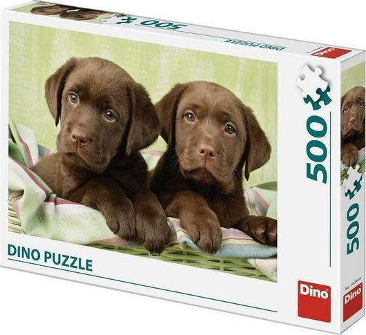 Puzzle Κουτάβια Λαμπραντόρ 2D 500 Κομμάτια
