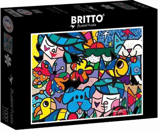 Romero Britto - Britto Garden Puzzle 2D 1000pcs