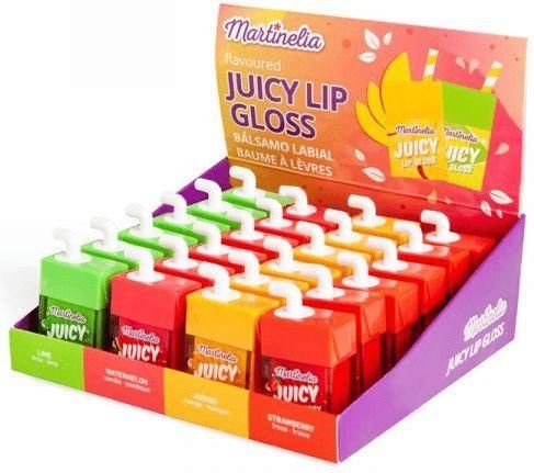 Lip Gloss Martinelia Juicy με Πινελάκι 8ml Τυχαία Επιλογή Χρώματος