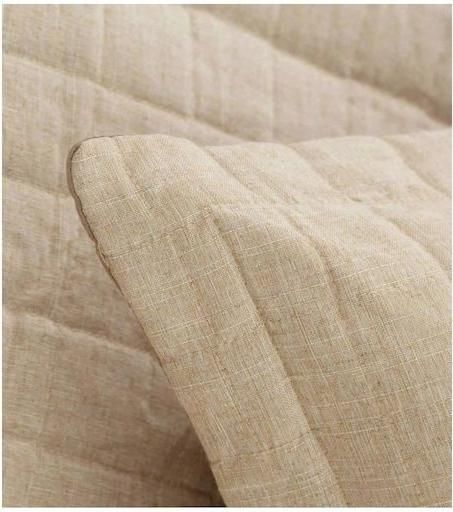 Μαξιλαροθήκη Borea Λινό Oxford 50x70cm Μπεζ