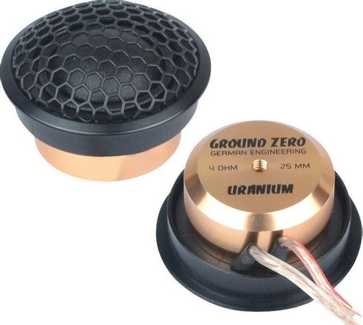 Tweeter Αυτοκινήτου Ground Zero GZUT 25SQX Στρογγυλό