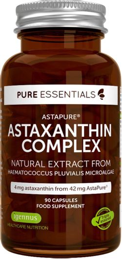 iGennus AstaPure Astaxanthin Complex Ειδικό Συμπλήρωμα Διατροφής 90 κάψουλες