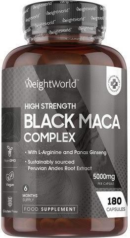 WeightWorld High Strength Black Maca Complex 5000mg 180 κάψουλες
