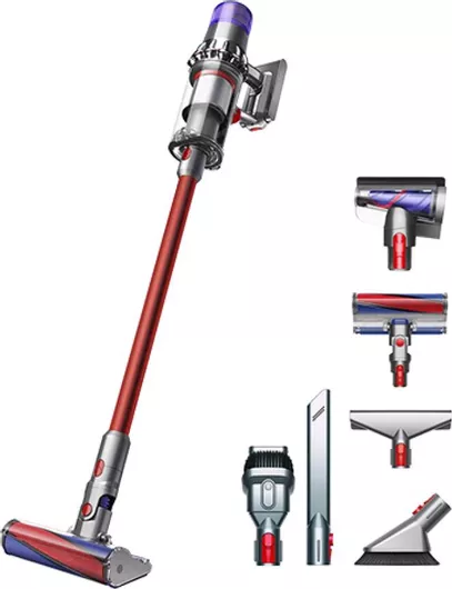 Σκούπα Stick Dyson V11 Fluffy Επαναφορτιζόμενη Nickel / Red